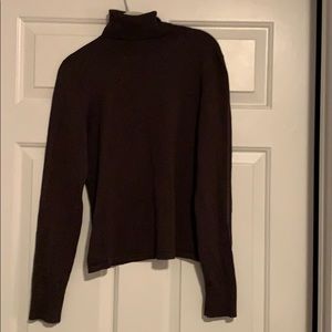 Beautiful Chocolate Ann Taylor Turtleneck
